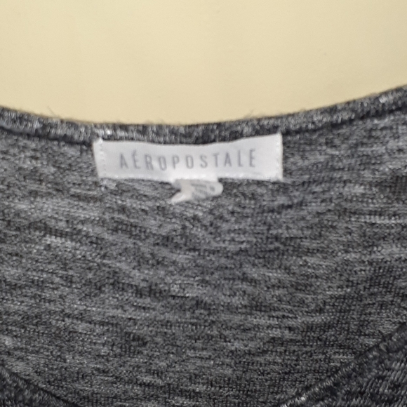 EUC Aeropostale Lace Skull Top L - Picture 3 of 5